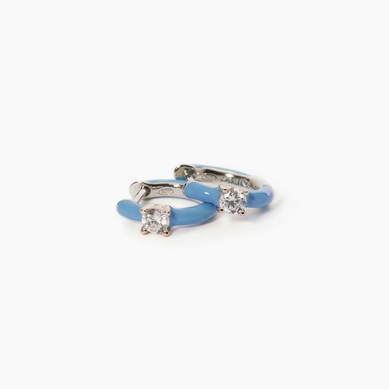Mabina - Orecchini Marshmallow - Argento 925 - Zirconi