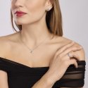 Mabina - Orecchini Lobo Con Acquamarina Sintetica - Argento 925