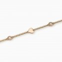 Mabina - Bracciale Con Cuori E Zirconi Sky Love - Argento 925 - Oro Rosa