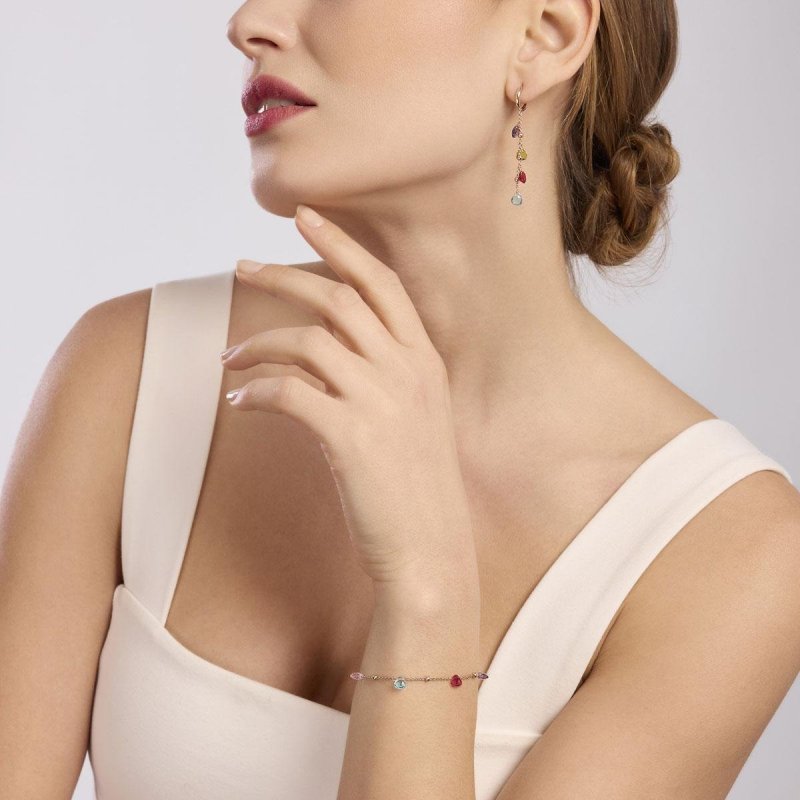 Mabina - Bracciale Con Elementi In Glass - Multicolor - Beauty Code