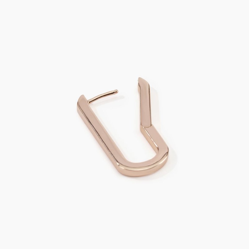 Mabina - Orecchini Geometric - Argento 925 - Oro Rosa