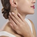 Mabina - Orecchini Geometric - Argento 925 - Oro Rosa
