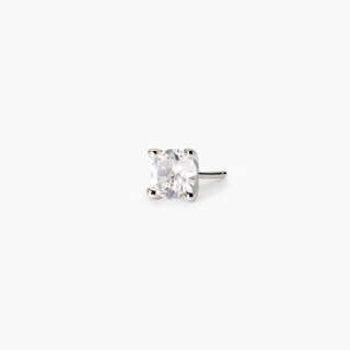 Mabina - Orecchino Uomo Con Zircone - Argento 925 - Zircone