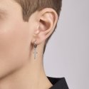 Mabina - Orecchino Uomo Con Croce Mystical - Argento 925