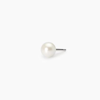 Mabina - Orecchino Uomo Con Perla Monomania - Argento - Perla