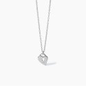 Mabina - Girocollo Con Lucchetto Cuore Segreto - Argento 925