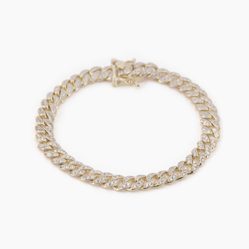 Mabina - Bracciale Groumette - Argento 925 - Zirconi