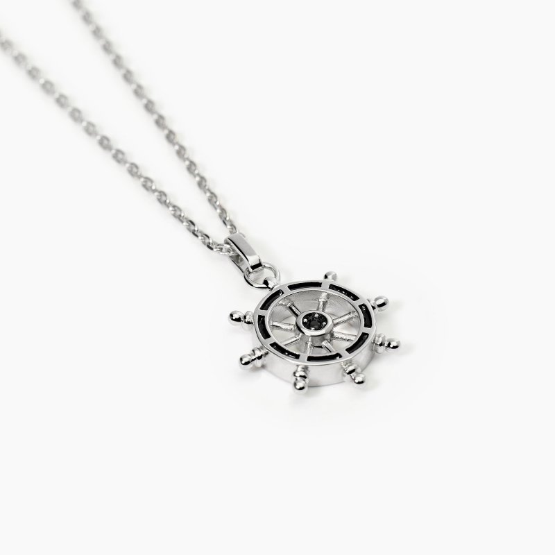 Mabina - Collana Sea Master - Argento - Zircone Nero