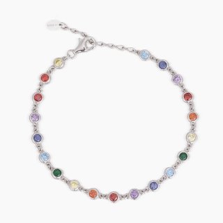 Mabina - Bracciale Regolabile - Punti Luce - Multicolor
