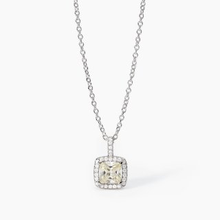 Mabina - Girocollo In Argento Con Zirconi - Lemon Cool