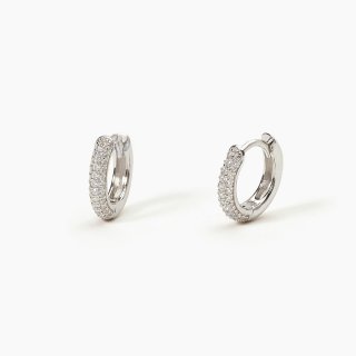 Mabina - Orecchini Coppia Fissa - Argento 925 - Zirconi