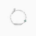 Mabina - Bracciale Lucky-Tag - Argento - Smalto