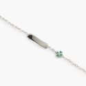 Mabina - Bracciale Lucky-Tag - Argento - Smalto