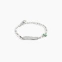 Mabina - Bracciale Lucky-Tag - Argento - Smalto