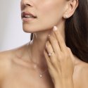 Mabina - Orecchini In Argento - Zirconi Taglio Cuore
