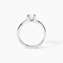 Mabina - Anello In Argento Abbraccio - Zircone Solitaire
