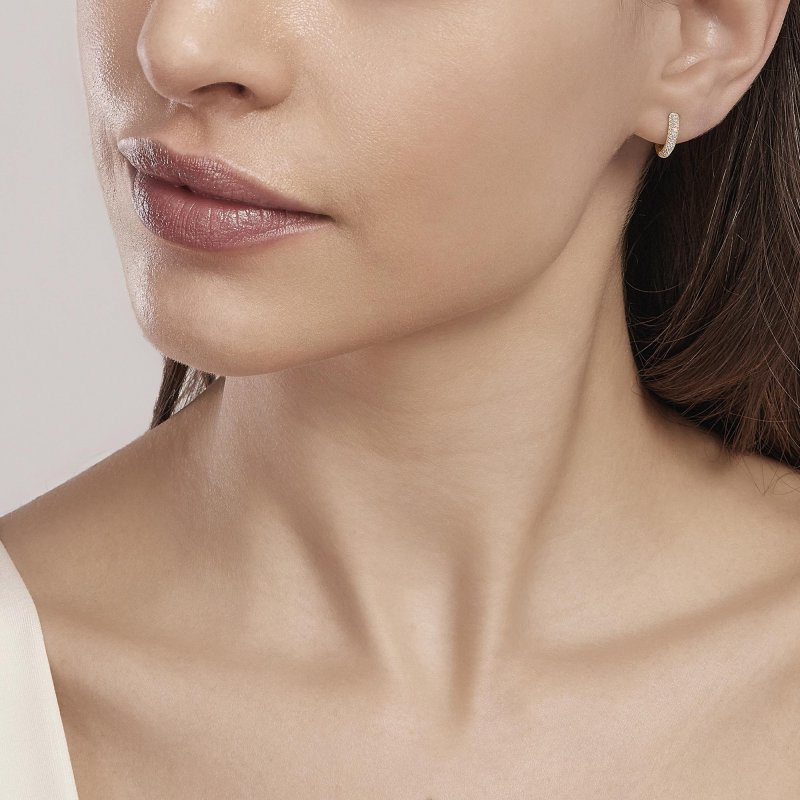 Mabina - Orecchini Coppia Fissa - Argento - Zirconi