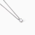 Mabina - Girocollo In Argento - Catena Forzatina - Punto Luce
