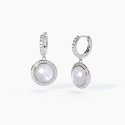 Mabina - Orecchini In Argento Con Pendente - Madreperla