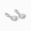Mabina - Orecchini In Argento Con Pendente - Madreperla