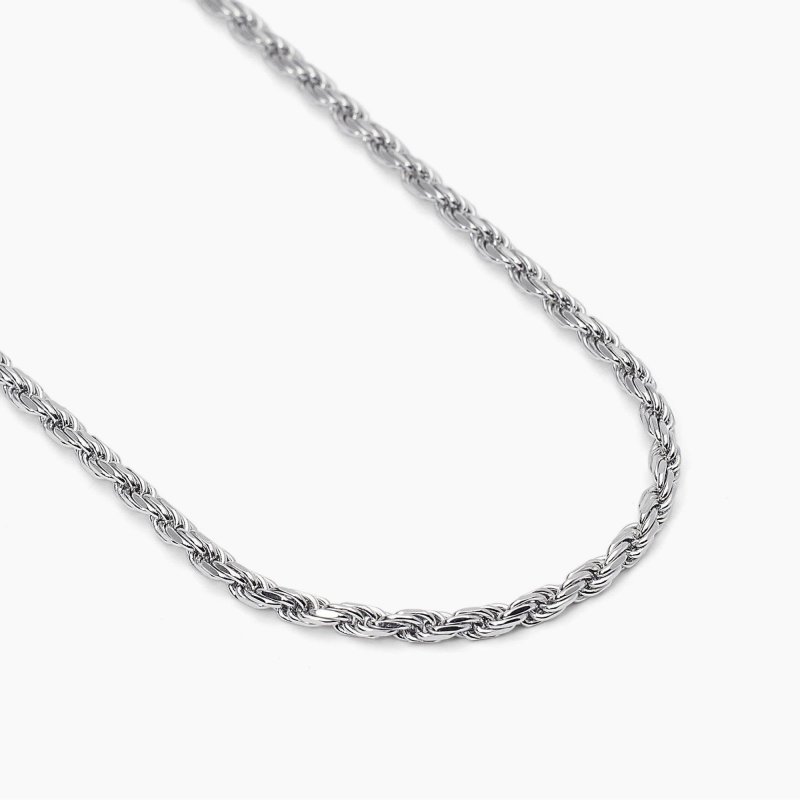 Mabina - Collana In Argento - Catena Corda - Every Day