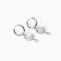 Mabina - Orecchini In Argento Con Pendente - Madreperla