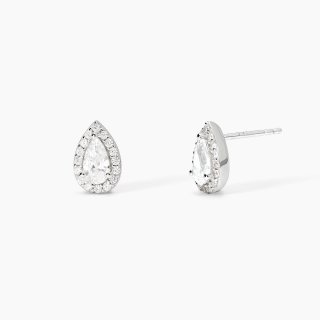 Mabina - Orecchini In Argento Taglio Goccia - Cool Or Rétro?