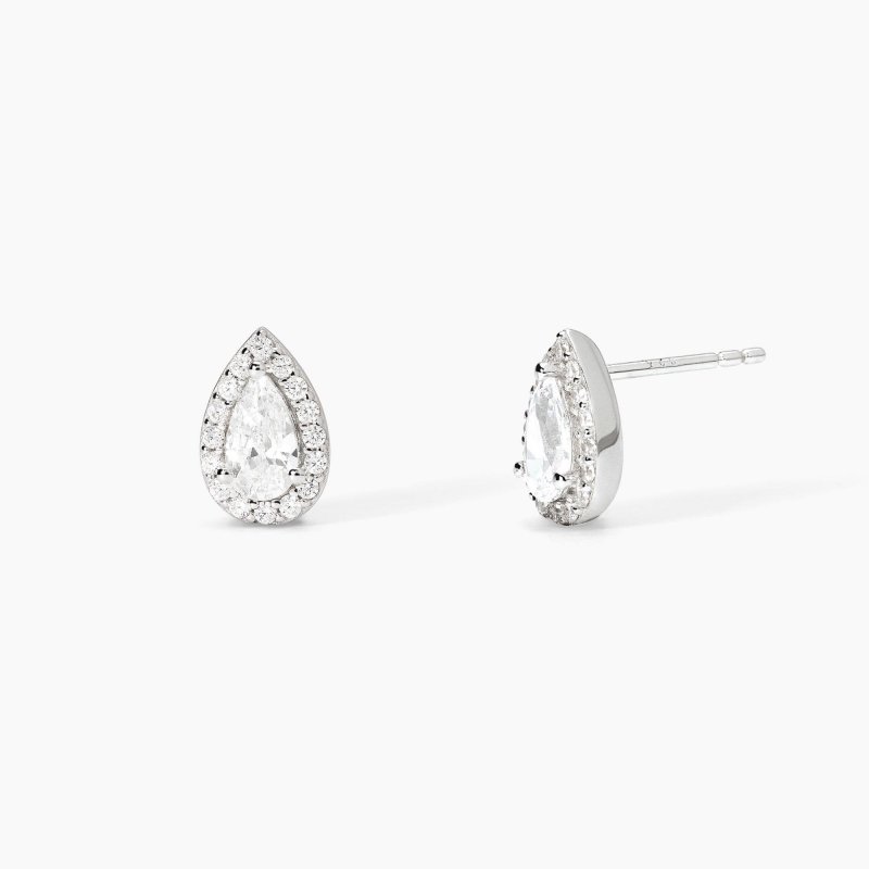 Mabina - Orecchini In Argento Taglio Goccia - Cool Or Rétro?