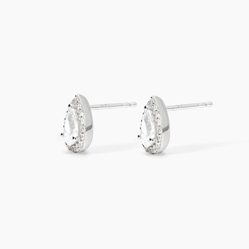 Mabina - Orecchini In Argento Taglio Goccia - Cool Or Rétro?