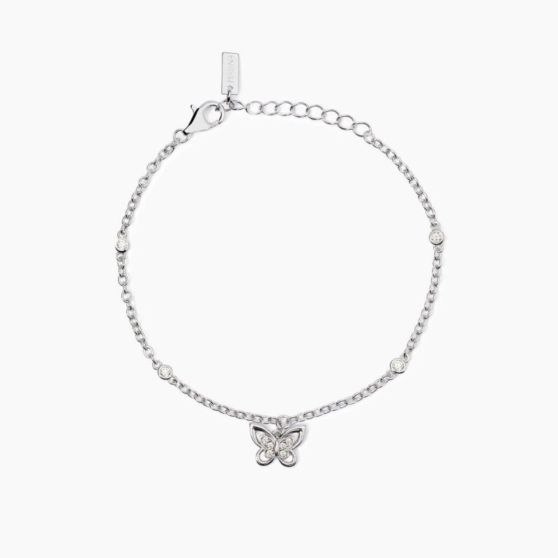 Mabina - Bracciale Spring Life - Argento - Farfalla