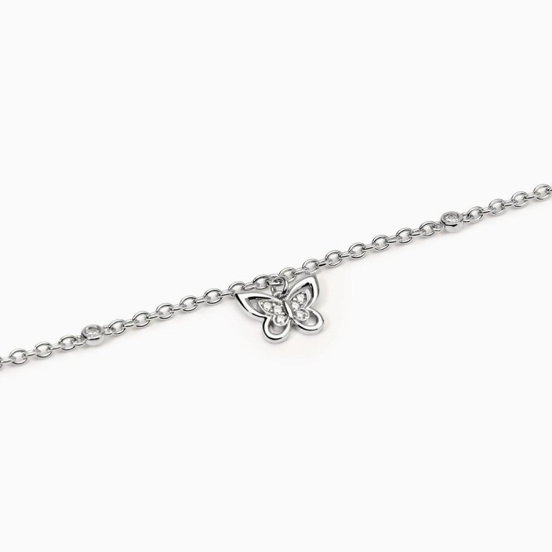 Mabina - Bracciale Spring Life - Argento - Farfalla