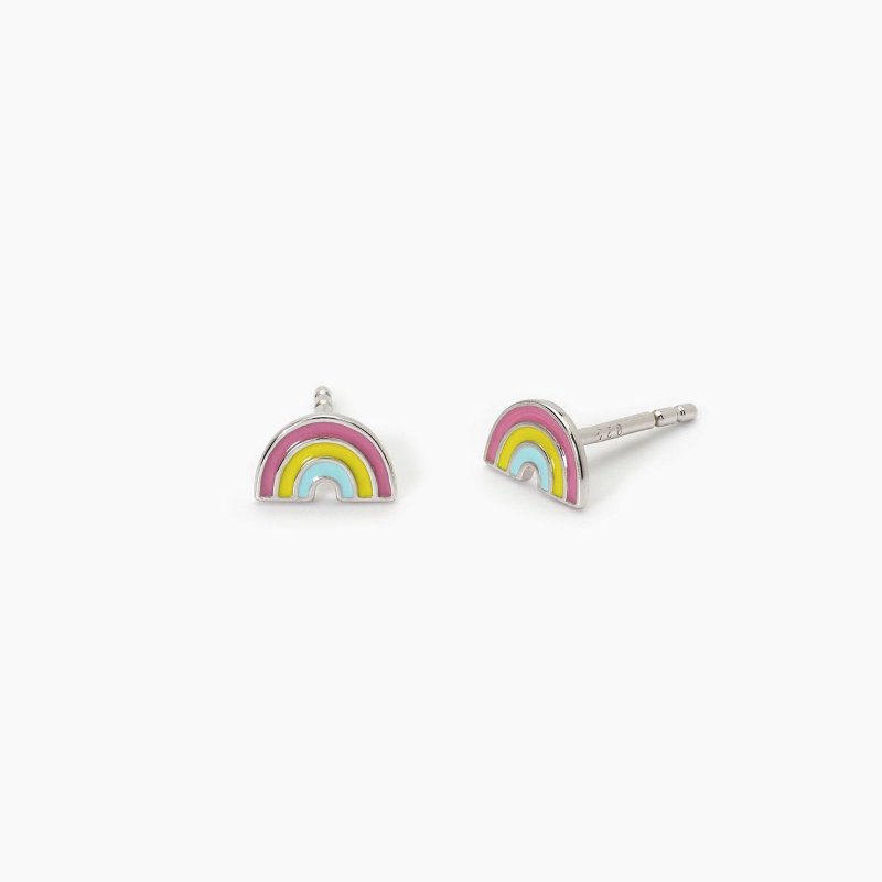 Mabina - Orecchini In Argento - Arcobaleno - Bimba