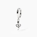 Mabina - Orecchino Uomo Con Serpente - Argento - Zircone