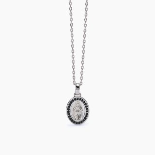 Mabina - Collana In Argento Con Ciondolo Mystical - Argento - Zirconi