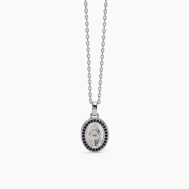 Mabina - Collana In Argento Con Ciondolo Mystical - Argento - Zirconi