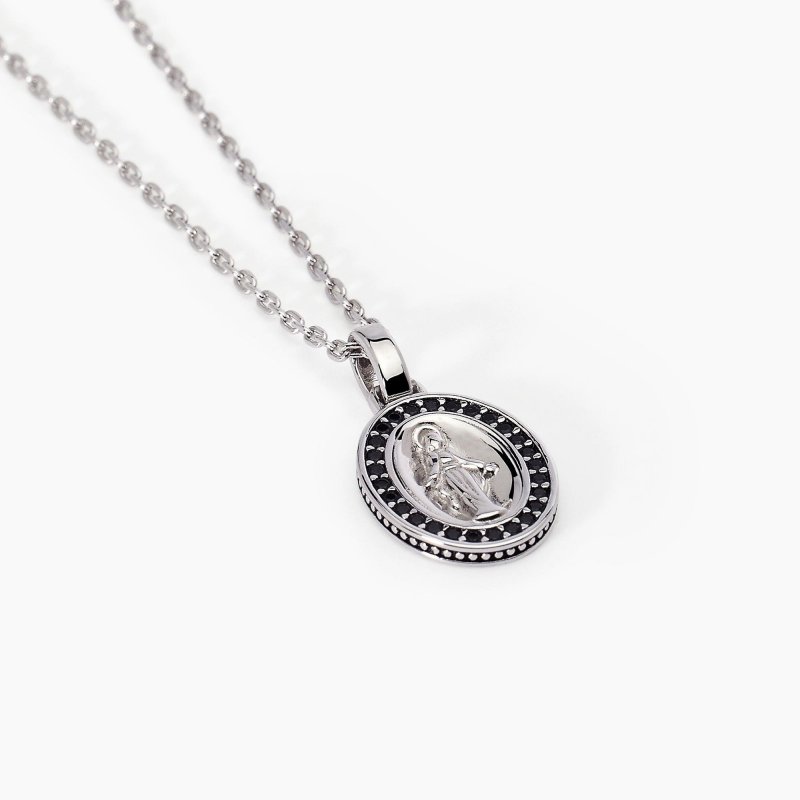Mabina - Collana In Argento Con Ciondolo Mystical - Argento - Zirconi