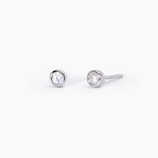 Mabina - Orecchini Punto Luce - Argento 925 - Zirconi