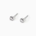 Mabina - Orecchini Punto Luce - Argento 925 - Zirconi