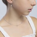 Mabina - Orecchini In Argento - Cerchio - Cuoricino