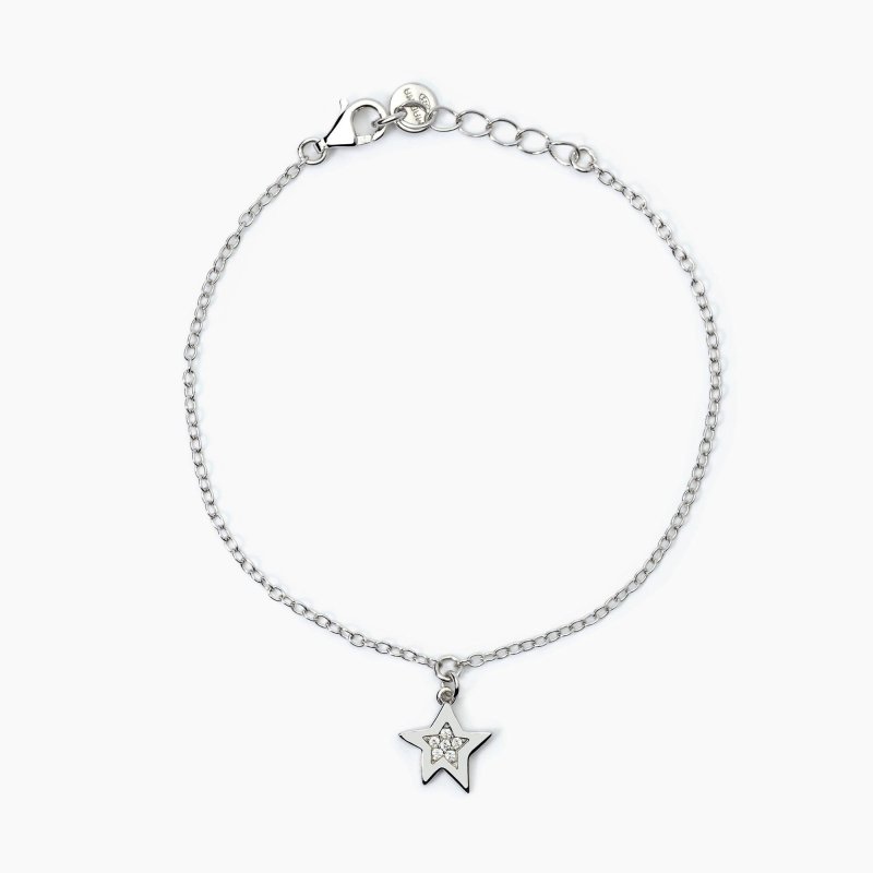 Mabina - Bracciale In Argento - Stellina - Zirconi