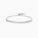 Mabina - Bracciale Con Tennis - Zirconi Taglio Cuore