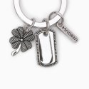 Mabina - Portachiavi Quadrifoglio - Argento 925 - Elegante