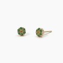 Mabina - Orecchini Fior Fiore - Argento 925 - Oro 18K