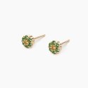 Mabina - Orecchini Fior Fiore - Argento 925 - Oro 18K