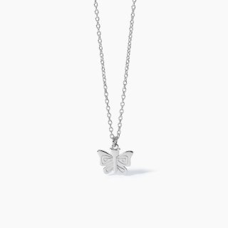 Mabina - Girocollo Con Farfalla - Argento 925 - Bambina