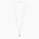 Mabina - Collana Stella E Tormalina Sintetica - Argento 925 - Zirconi