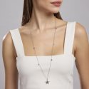 Mabina - Collana Stella E Tormalina Sintetica - Argento 925 - Zirconi