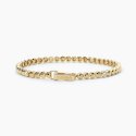 Mabina - Bracciale Argento Dorato - Cuori - Zirconi