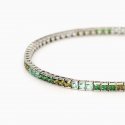 Mabina - Bracciale Tennis Con Zirconi - Multicolor Verdi