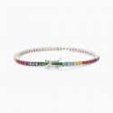 Mabina - Bracciale Tennis Con Zirconi - Multicolor - Tennis Club